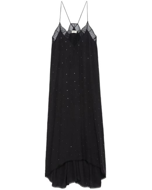 Abito Midi Risty di Zadig & Voltaire in Black