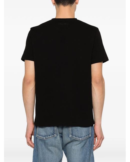Saint Laurent Black T Shirt Small Fit De for men