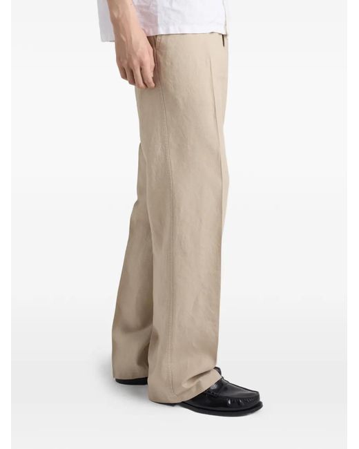 Prada White Linen Pants for men