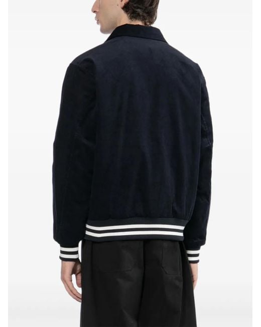 Chaqueta con logo bordado Chocoolate de hombre de color Black