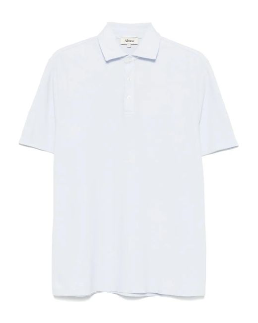 メンズ Altea ピケ ポロシャツ White