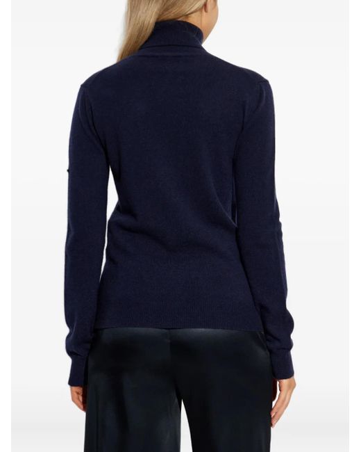 Balenciaga Blue Turtleneck Sweater