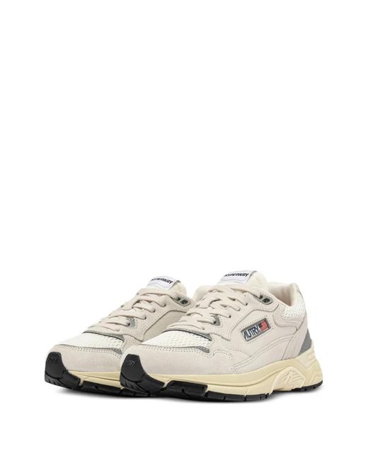 Autry White Hyperway Low Sneakers for men