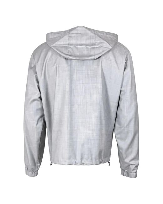 Montecore Gray Reversible Hooded Jacket for men