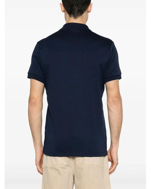 Lacoste Blue Short-Sleeves Polo Shirt for men