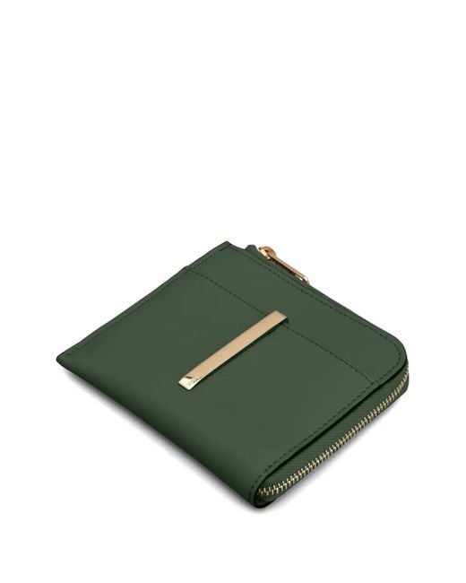 Tod's Green Zip Wallet