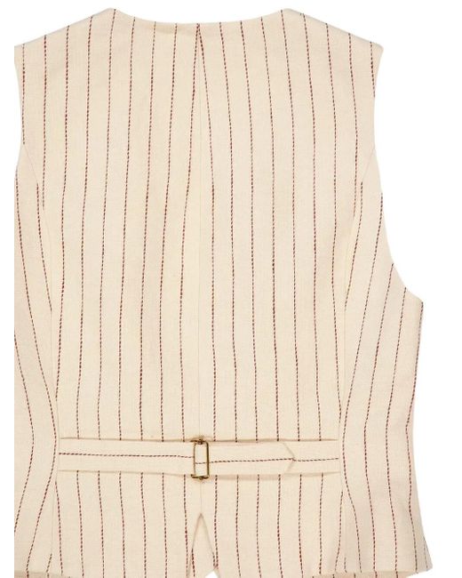 Zimmermann Natural Rebellion Pinstripe Waistcoat
