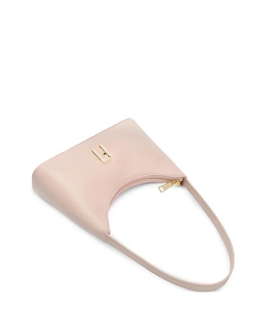 Furla Pink Mini Diamante Shoulder Bag