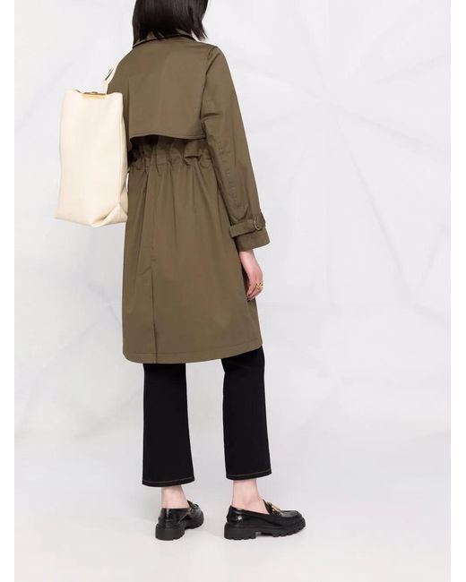 Woolrich Green Havice Zip-Front Parka Coat