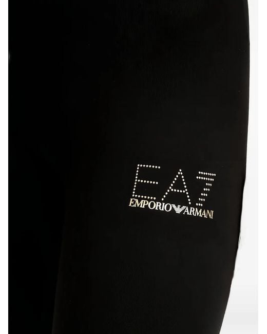 EA7 Legging Met Logodetail in het Black