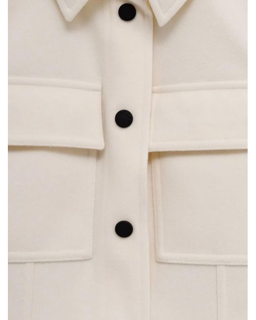 Moncler Natural Pocket Buttoned Jacket