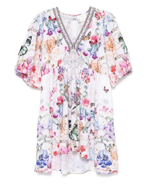 Camilla Monserrate Magic ミニドレス White