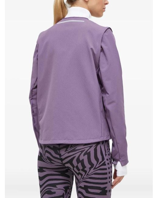 Adidas Purple Zip-Up Jacket