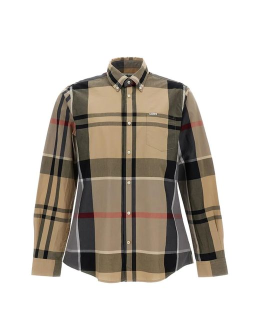 Barbour Natural Harris Check Shirt for men