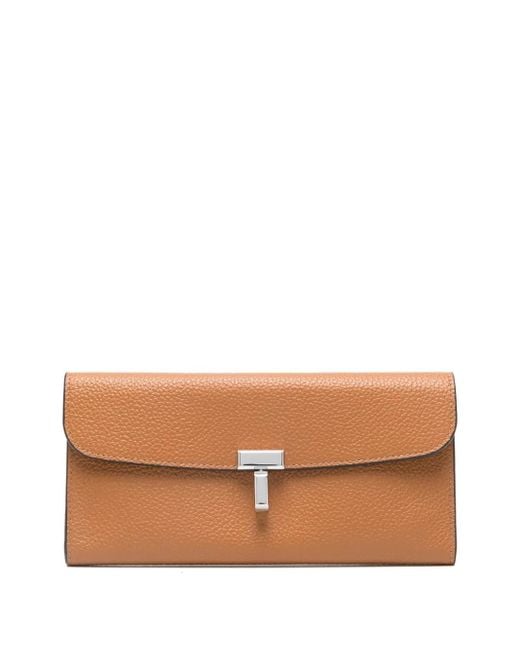 Totême  Tロック 財布 Brown
