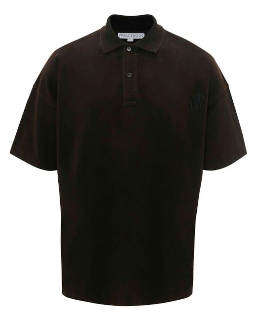J.W. Anderson T-shirt Met Borduurwerk in het Black voor heren
