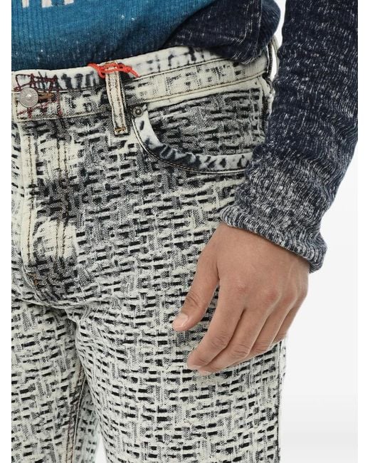 Vaqueros Slim Rectos DIESEL de hombre de color Blue