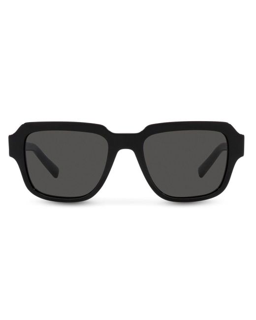 Gafas de sol con montura cuadrada Alexander McQueen de hombre de color Negro Hombre Accesorios de Gafas de sol de 