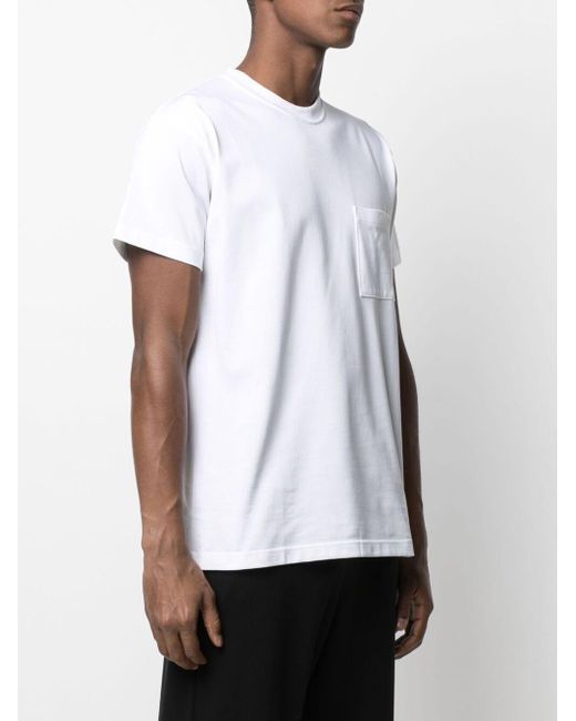 Ambush White T-Shirt mit Brusttasche
