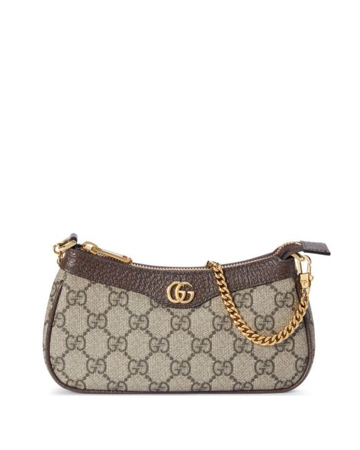 Gucci Gray Mini Ophidia Shoulder Bag