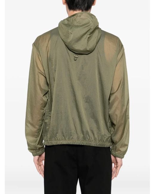 Lacoste Green Logo-Embroidered Jacket for men