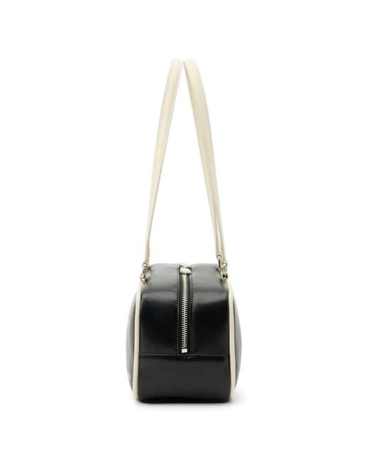 Palm Angels Black Logo Shoulder Bag