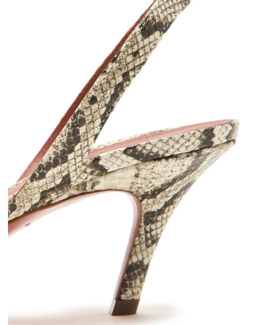 AMINA MUADDI Metallic 60Mm Sofia Pumps