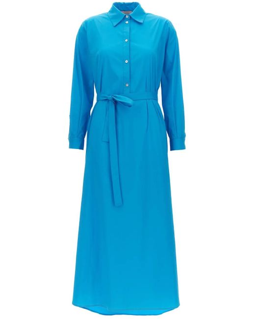 Le twins Laura シャツドレス Blue