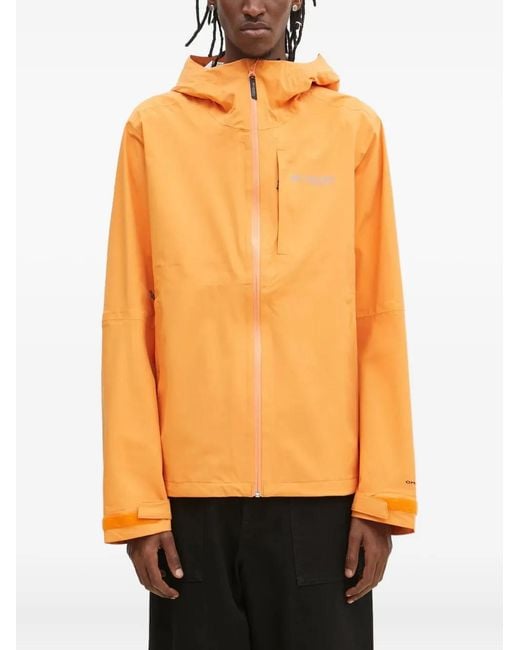 Columbia Orange Veste Zippée Ampli-Dry Ii À Capuche for men