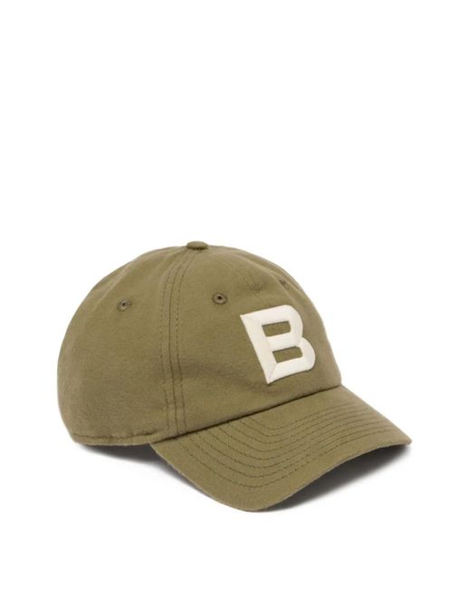 Bally Green Logo-Embroidery Baseball Cap for men