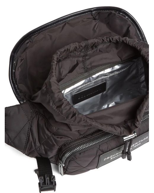Marsupio Heritage di DSquared² in Black da Uomo