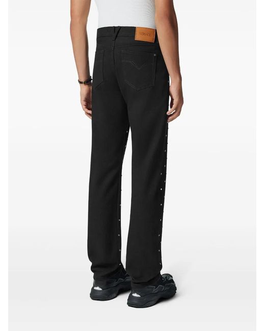 Versace Blue Cielo Stellato Jeans for men