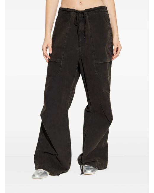 Entire studios Black Drawstring Pocket Trousers