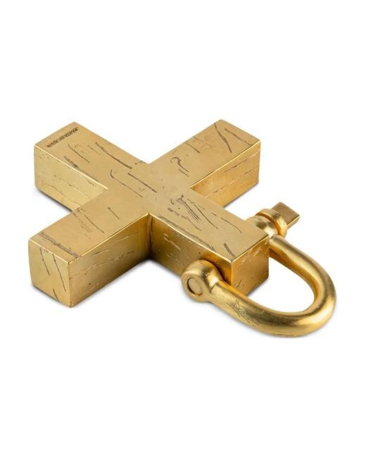 Parts Of 4 Metallic Plus Cross-Shaped Charm