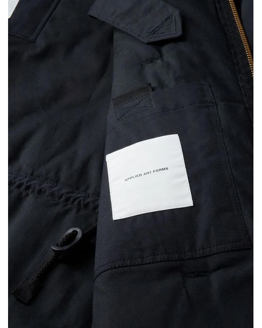 Applied Art Forms Blue Am2-1B Liner Coat for men
