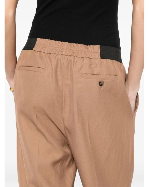 Loulou de Saison White Pleated Trousers