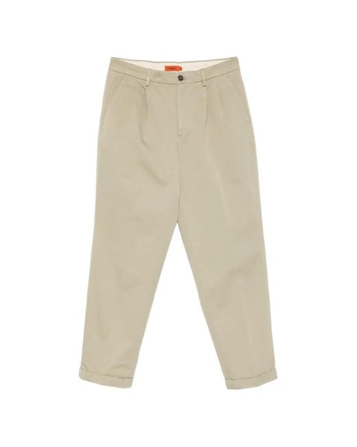 Barena White Drapier Varotto Trousers for men