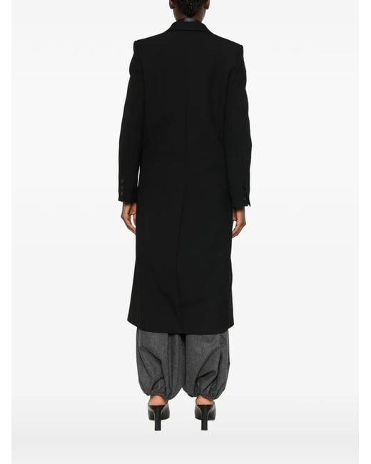 IRO Black Matha Double-Breasted Coat