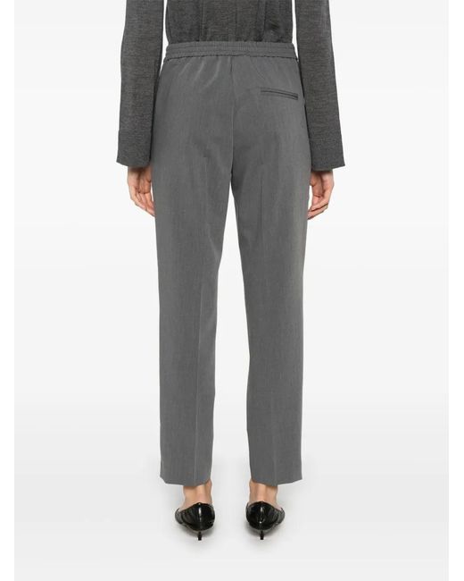 Blanca Vita Gray Klassische Tapered-Hose