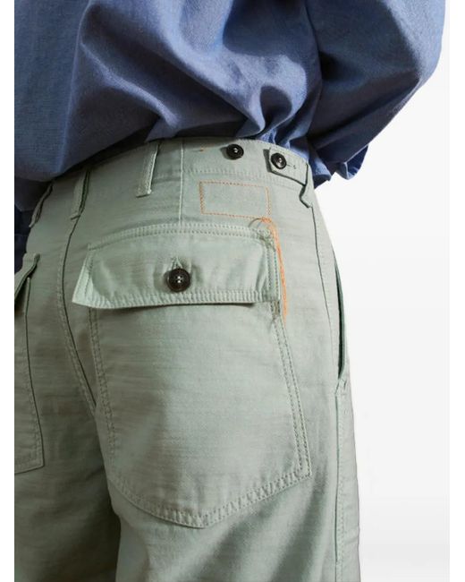 Fortela Green Newfatigue Trousers for men
