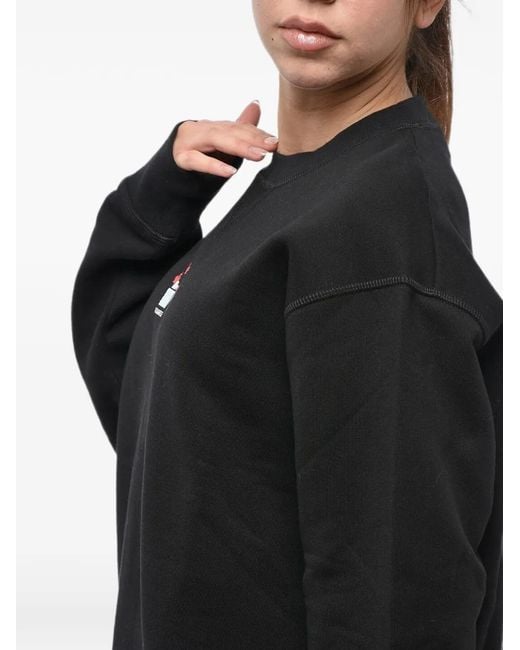 DSquared² Black Logo-Print Sweatshirt
