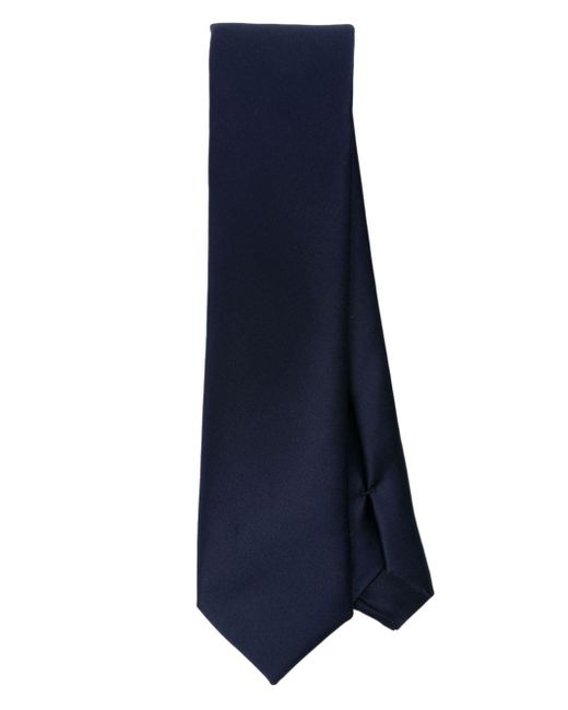 Cravate satiné à bout pointu Dolce & Gabbana pour homme en coloris Blue