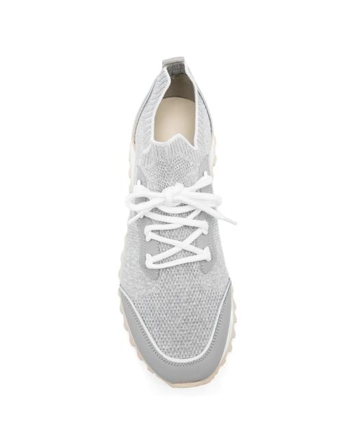 Eleventy White Lace-Up Sneakers for men