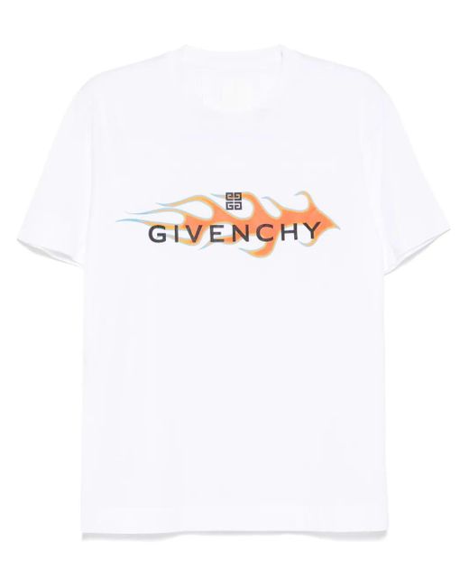 Givenchy T-Shirt mit Logo-Print in White für Herren