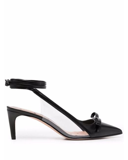 Red(v) Black Sandie Pumps