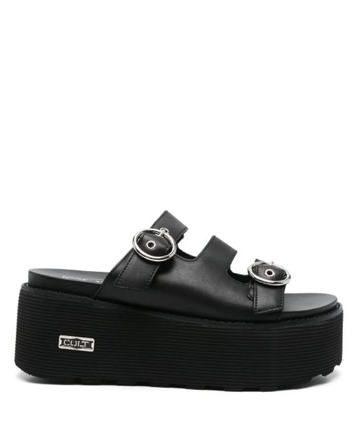 Sandalias con tacón de 60 mm Cult de color Black