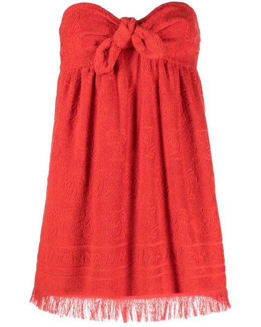 Zimmermann Mini-jurk in het Red