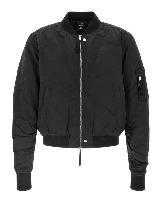 Thom Krom Black Ribbed M J 75 Bomber Jacket for men
