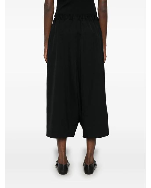 Comme des Garçons Black Drop-Crotch Trousers