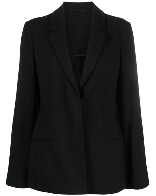 Givenchy Black Wool-Blend Blazer